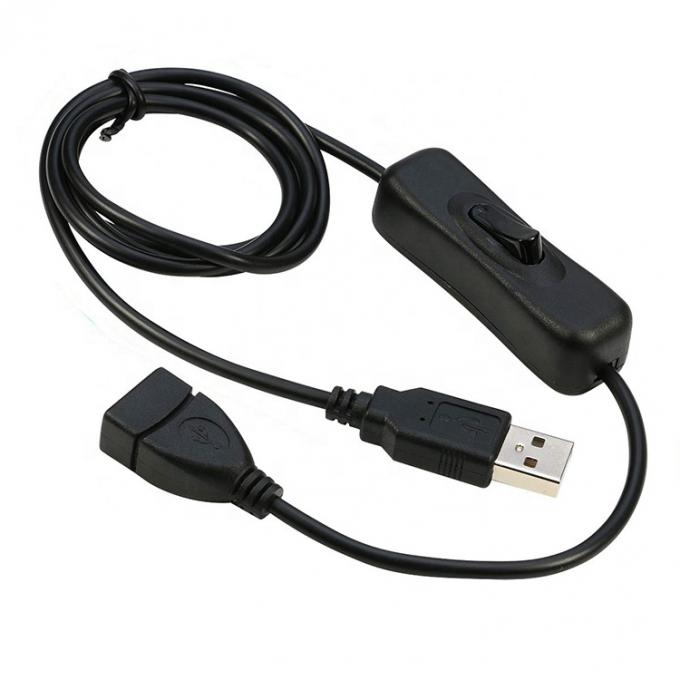 Cable di ricarica USB da maschio a femmina per il computer della lampada a led 0