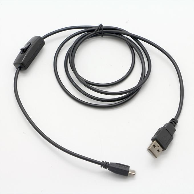 Cable di estensione da Micro B a USB A con interruttore per lampada a LED 1