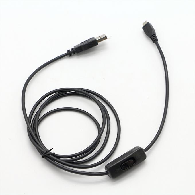 Cable di estensione da Micro B a USB A con interruttore per lampada a LED 6