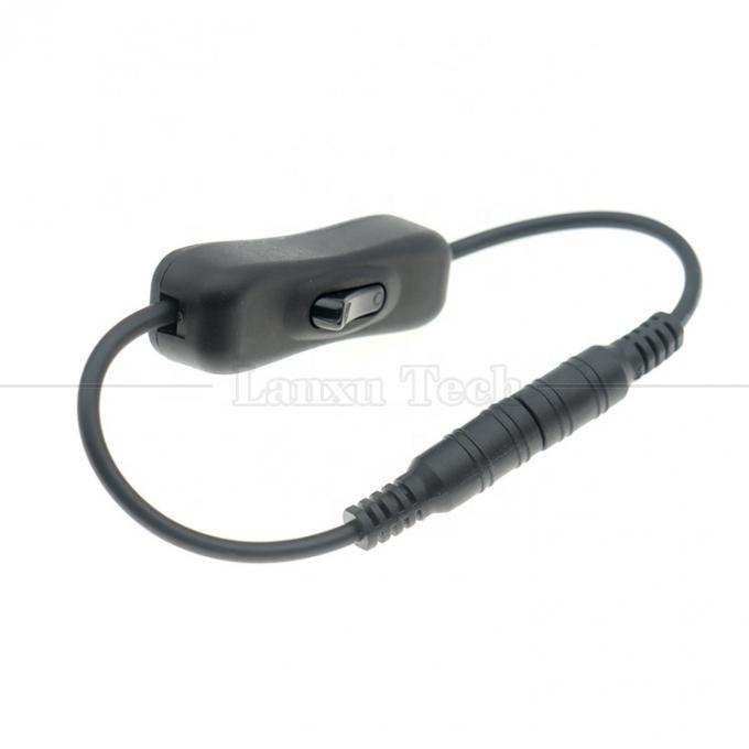 12V 24V maschio a femmina 5.5x2.1mm Jack DC on off 304 Cavo di commutazione per lampada a striscia a LED 5
