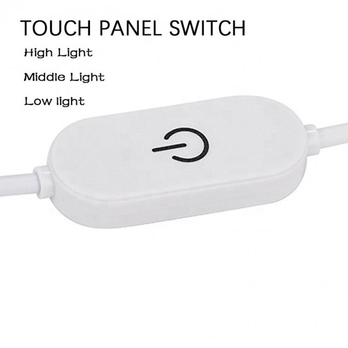 5V 2A USB TO dc 5,5*2,1mm interruttore regolabile a cavo remoto a LED a striscia scura per la luce della lampada 1
