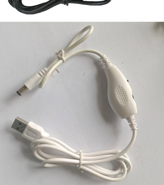 5V USB a corrente continua 5.5x2.1mm 12V Controllo della luminosità di uscita Dimmer regolabile acceso spento Cavo di interruttore per ventilatore della lampada a LED 7