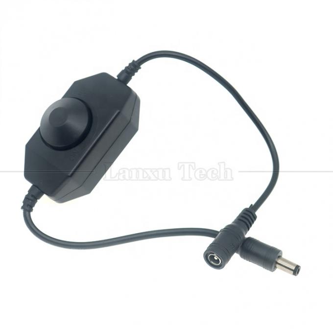 Certificato CE 12V 24V maschio/femmina corrente continua ON OFF Switch Controller Dimmer LED per lampada 2