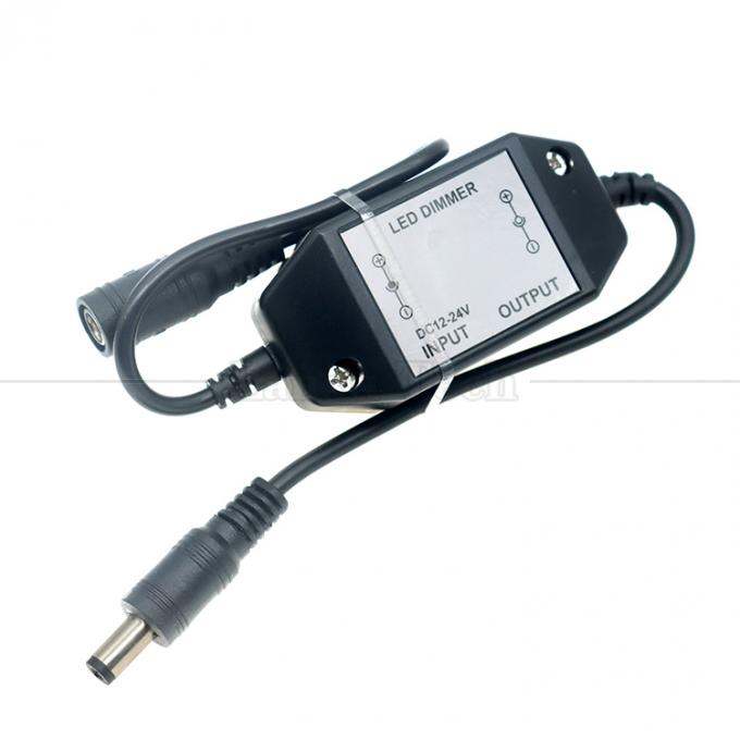 Certificato CE 12V 24V maschio/femmina corrente continua ON OFF Switch Controller Dimmer LED per lampada 4