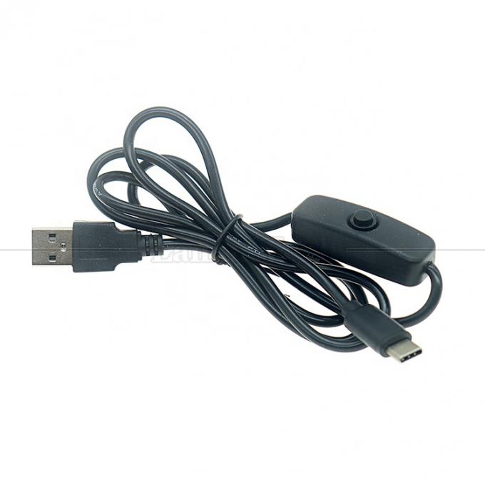 5V USB A maschio a tipo C USB Switch Power ON OFF Cable per Raspberry Pi LED Strip 5