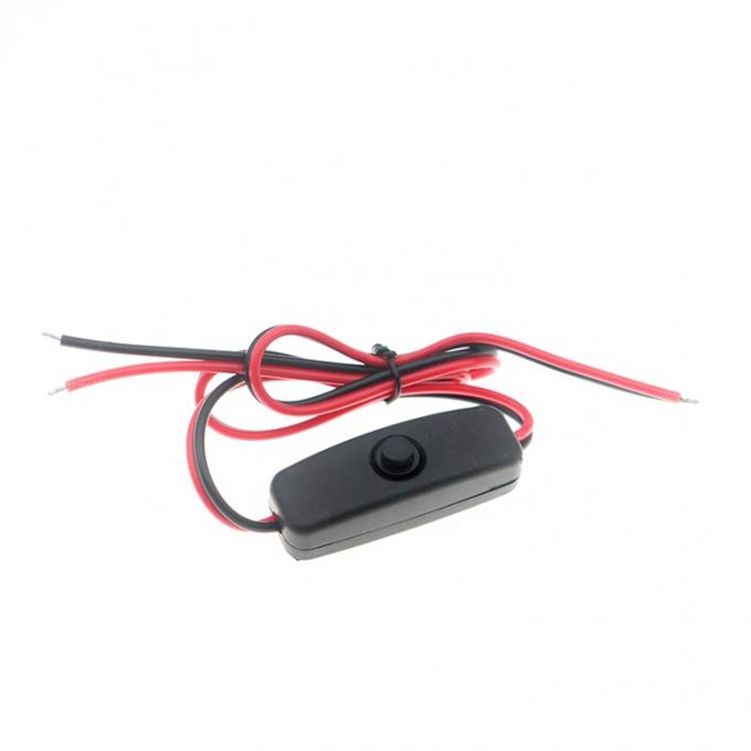 Tasto di accensione in linea personalizzato Cable di alimentazione per il motore della lampada a led 0