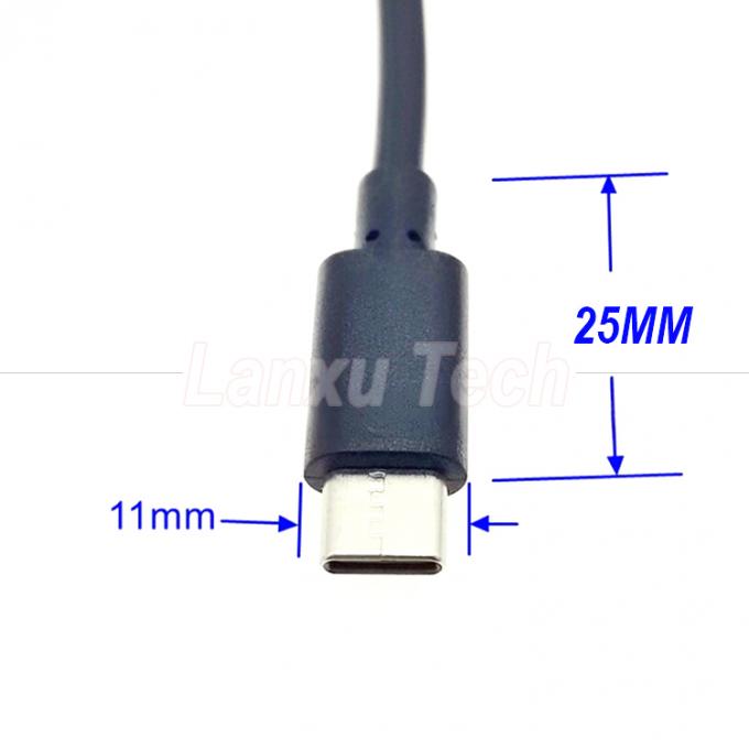 USB tipo C maschio a femmina su off Silicon Cap Switch Cable di estensione per Raspberry Pi Lamp Fan 2