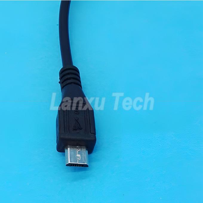 USB Micro B estensione maschio a femmina on off pulsante 501 cavo di interruttore 4
