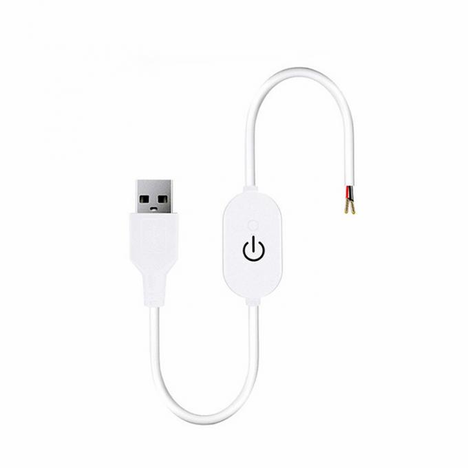 Interruttore USB accensione spegnimento Cable Dimmer per LED Strip 4