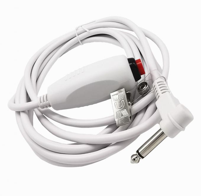 Custom 6.35 Single Button Switch Line Emergency Call Button Nurse Call Cable con clip per il sistema di chiamata infermieristico della stazione infermieristica 5