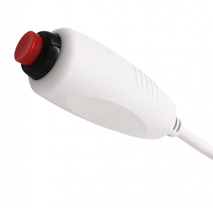 Custom 6.35 Single Button Switch Line Emergency Call Button Nurse Call Cable con clip per il sistema di chiamata infermieristico della stazione infermieristica 4
