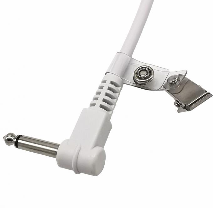 Custom 6.35 Single Button Switch Line Emergency Call Button Nurse Call Cable con clip per il sistema di chiamata infermieristico della stazione infermieristica 7