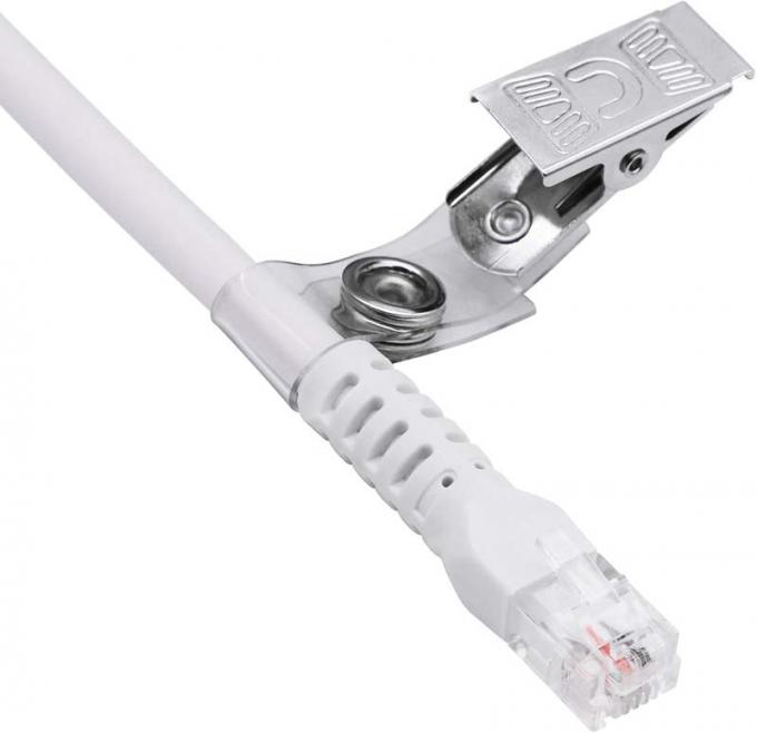Custom RJ11 6Pin 4Core Single Button Hand Grip Cable di chiamata infermiera con clip per la stazione infermiera 2