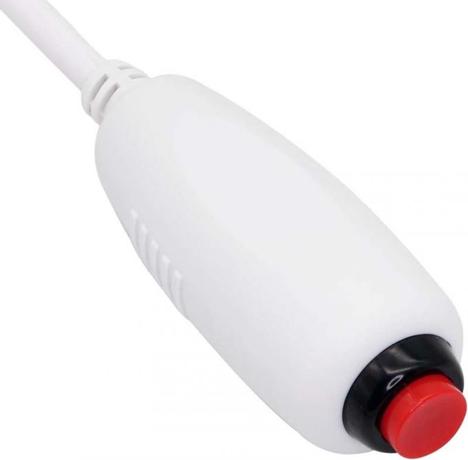 Custom RJ11 6Pin 4Core Single Button Hand Grip Cable di chiamata infermiera con clip per la stazione infermiera 4