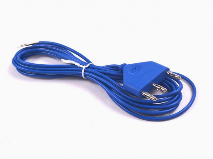 Personalizzare alta frequenza 3 Pin Plug Disposable ESU pencil cable Electrosurgical pencil wire Electric knife wire 0