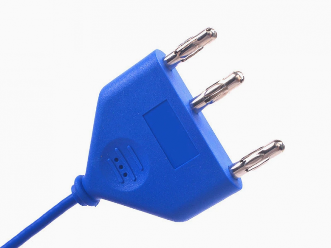 Personalizzare alta frequenza 3 Pin Plug Disposable ESU pencil cable Electrosurgical pencil wire Electric knife wire 2