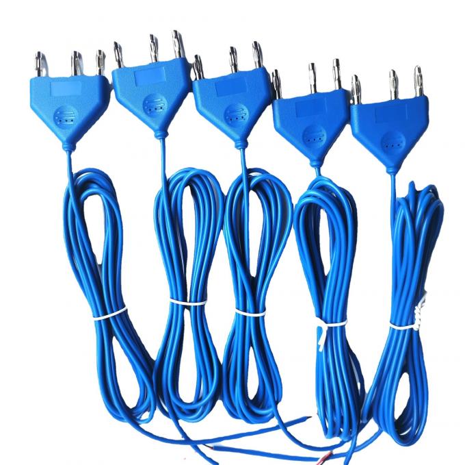 Personalizzare alta frequenza 3 Pin Plug Disposable ESU pencil cable Electrosurgical pencil wire Electric knife wire 4