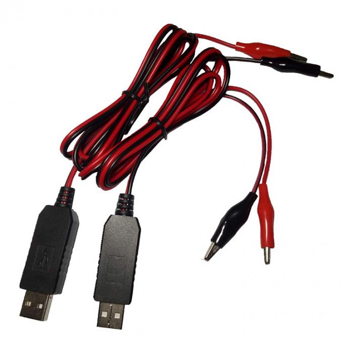 AA AAA Batteria eliminatore Repace Batteria USB da 5v a 1.5v 3v 4.5v Step down Cable di caricabatterie per LED luce giocattolo elettrico 0