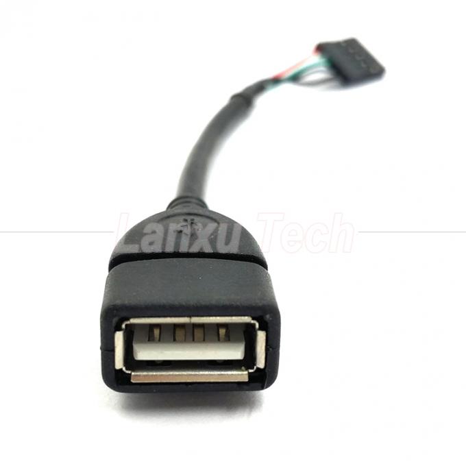 Cable per scheda madre USB 2.0 tipo A femminile con intestazione a 5 pin Dupont Connector Wire 2