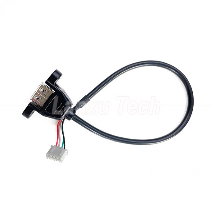 Cable USB 2.0 da montare su pannello tipo A a JST XH PH VH 4 pin 1