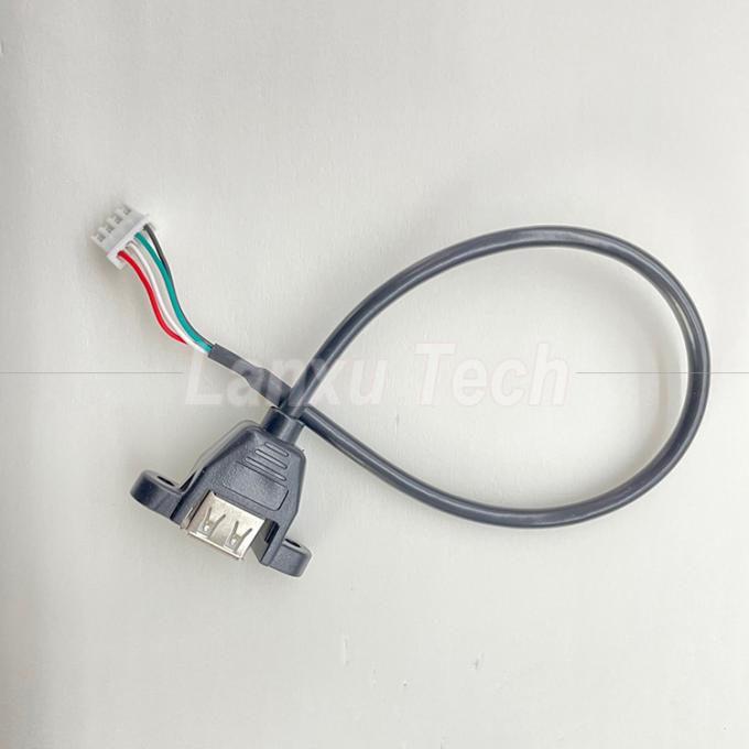 Cable USB 2.0 da montare su pannello tipo A a JST XH PH VH 4 pin 2