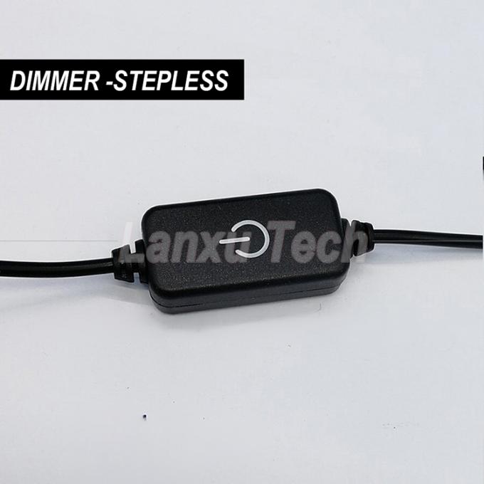 USB a Jack DC Dimmer senza passaggio per striscia luminosa a LED 4