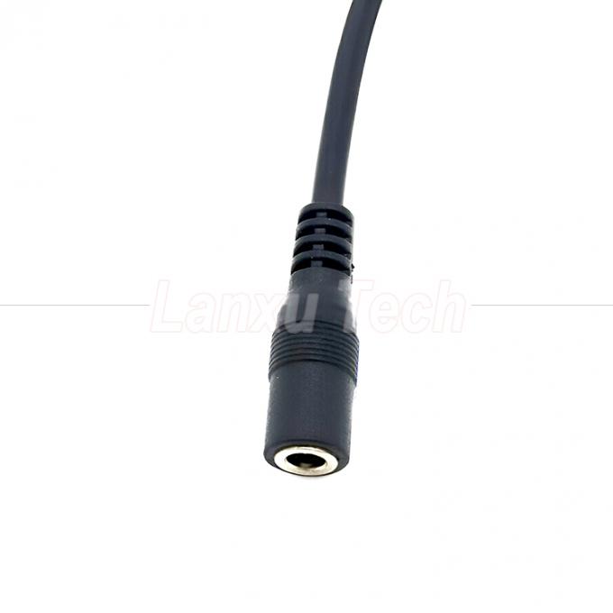 Micro USB Maschio a DC 3.5x1.35mm Femminile Jack Cable di estensione di alimentazione per ventilatori Strip LED 4