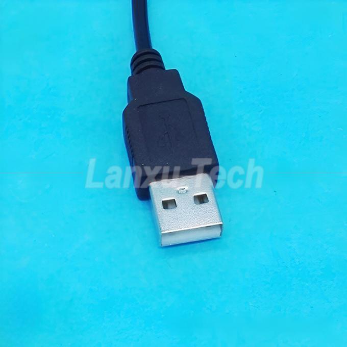 USB 2.0 Un maschio a 2 doppio USB Jack femminile Y Splitter Hub cavo di estensione del cavo di alimentazione 3