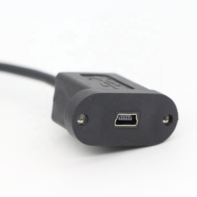 Cable di estensione da maschio a femmina Mini USB Panel Mount 4