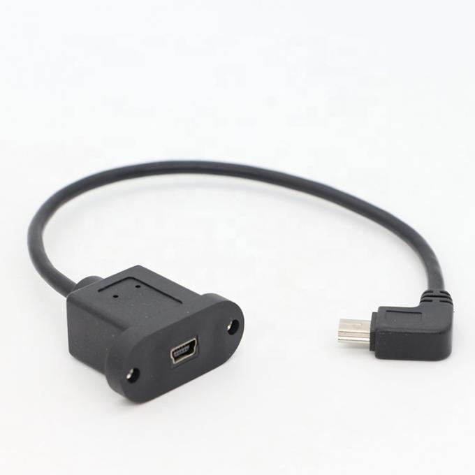 Cable di estensione da maschio a femmina Mini USB Panel Mount 6