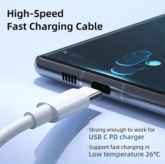Cable di ricarica veloce di alta qualità da 60w a 100w da tipo C a tipo C 1