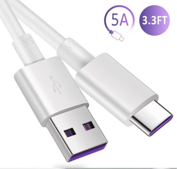 Cable di ricarica veloce da USB a tipo C per Huawei Android Phone 1