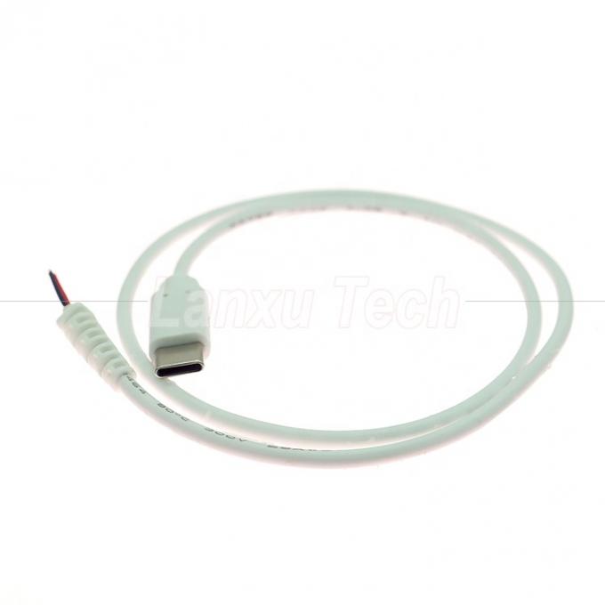 Personalizzazione USB Tipo C Maschio Femminile a Nudo Cavo del caricabatterie di fine cinghiale con sollievo dalla tensione 0