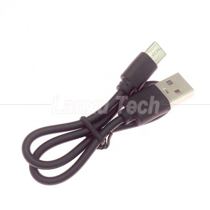Carica rapida breve Solo 1A 2A USB a tipo C Cavo di carica per ventola Power Bank 0