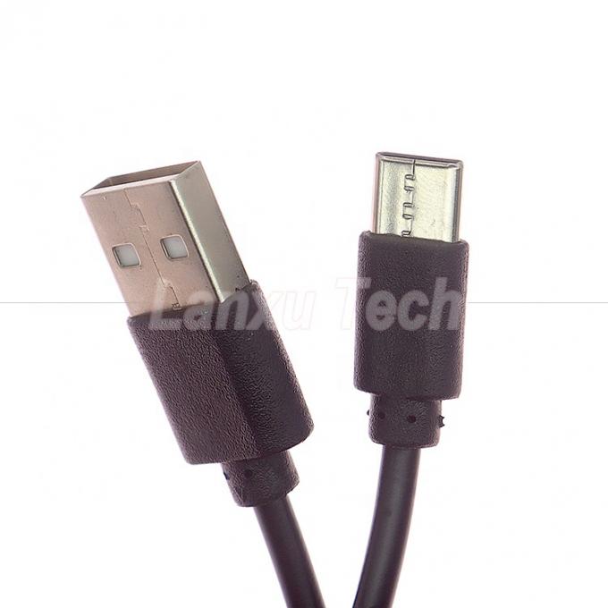 Carica rapida breve Solo 1A 2A USB a tipo C Cavo di carica per ventola Power Bank 2