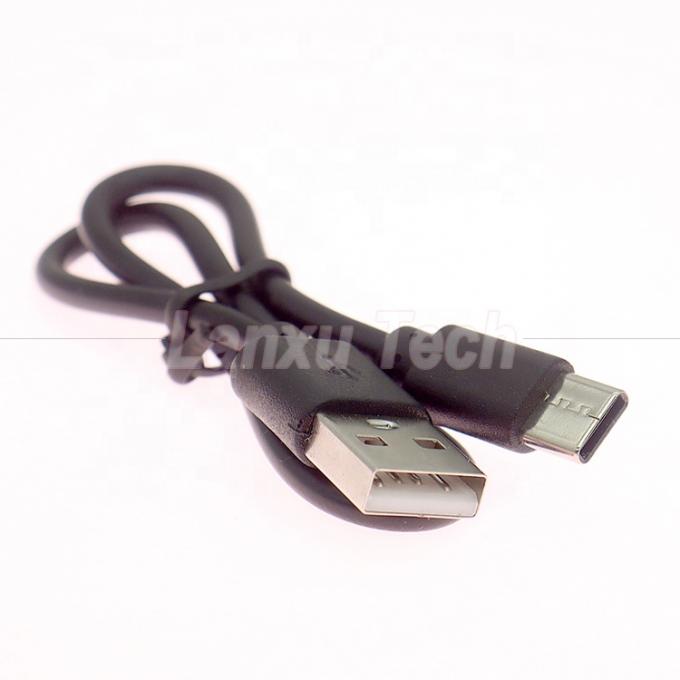 Carica rapida breve Solo 1A 2A USB a tipo C Cavo di carica per ventola Power Bank 1