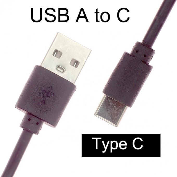 Carica rapida breve Solo 1A 2A USB a tipo C Cavo di carica per ventola Power Bank 3