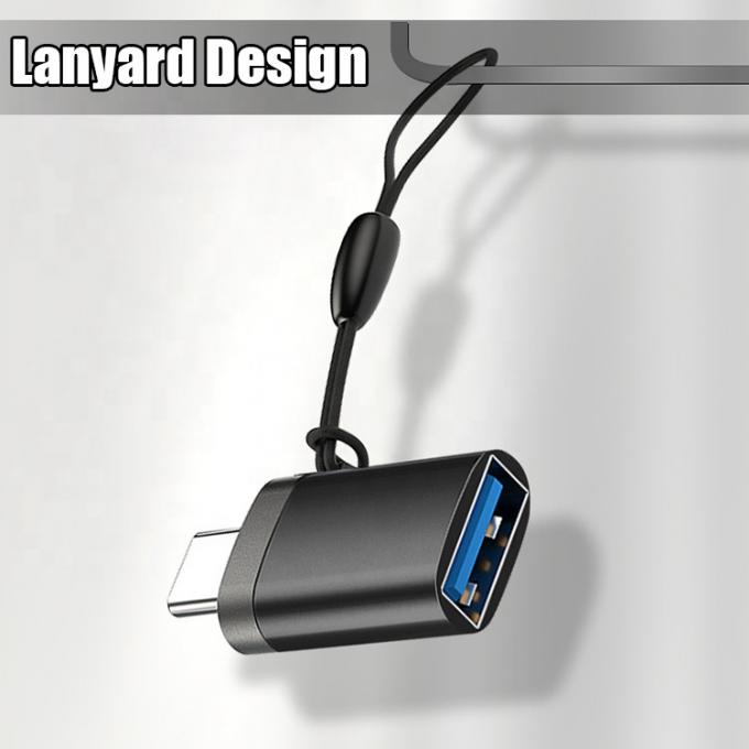 Mini Lanyard Metal Shell Portatile Tipo C 3.1 Maschio ad USB 3.0 Adapter Femminile 1