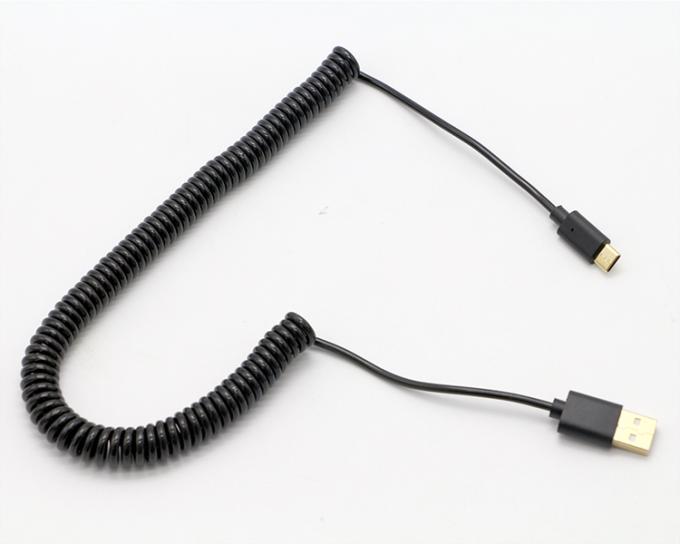 Collegatori in oro 3M personalizzati carica rapida a molla cavo carica dati USB tipo C 0