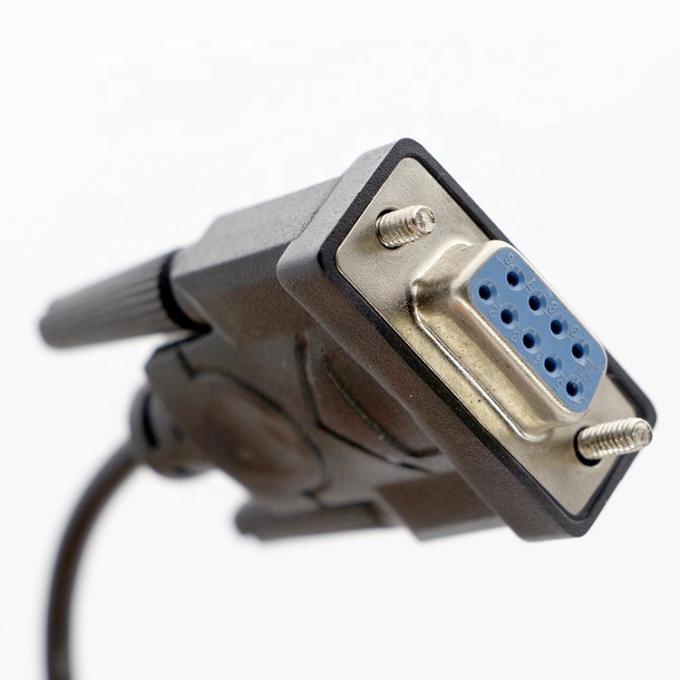 CUSTOM 90 gradi angolo destro Mini B USB a femmina DB9 RS232 cavo seriale 2