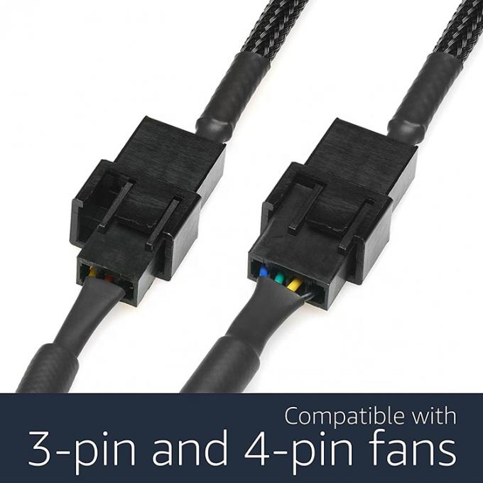 12V Step UP Boost USB a 3 pin 4 pin PWM PC Ventilatore ON OFF Switch Adapter Cable 5