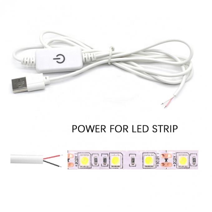 Controllo remoto a banda scura a LED a pannello sensoriale da 5 V per luce della lampada 4