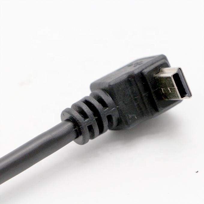 OEM destra sinistra verso l'alto verso il basso angolo di 90 gradi MINI cavo USB per PS3 Controller MP3 Camera 4