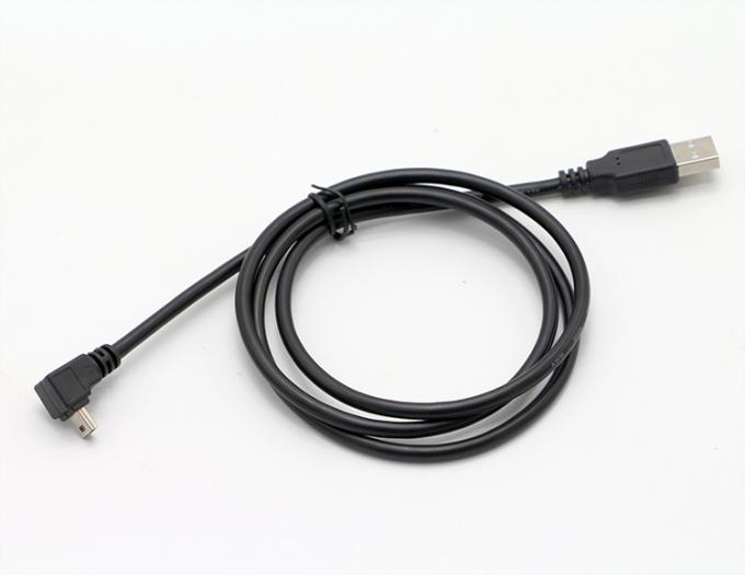 OEM destra sinistra verso l'alto verso il basso angolo di 90 gradi MINI cavo USB per PS3 Controller MP3 Camera 6