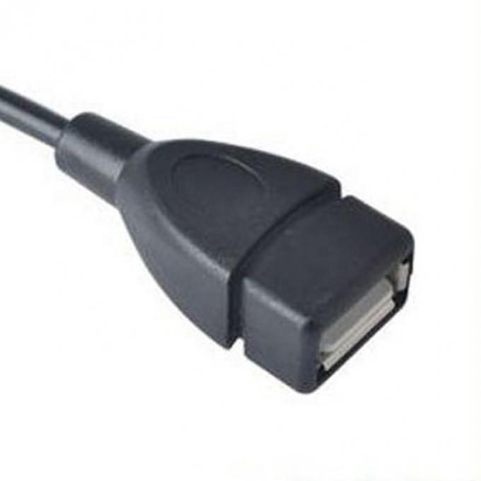 Angolo di 90 gradi Micro B a USB Tipo A Femminile Cablo di adattatore OTG 2