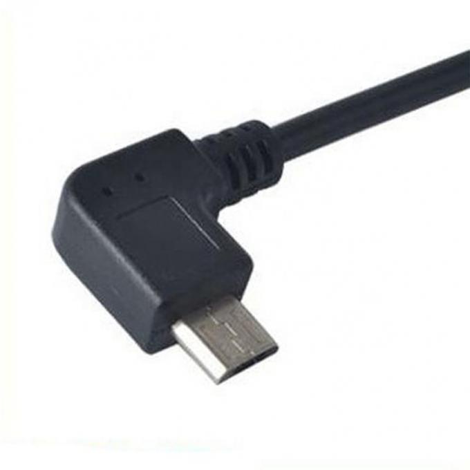 Angolo di 90 gradi Micro B a USB Tipo A Femminile Cablo di adattatore OTG 1