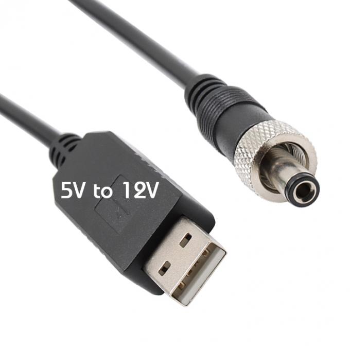 Cavo di connettore USB da 5V a 12V DC a vite 2