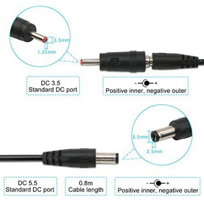 Display a LED Multi Compatibile Voltage Set Up Booster da 5V a 9V 12V USB a cavo caricabatterie DC 6