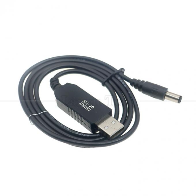 Vendita a caldo 5V USB a 9V 12V DC Output Converter Booster Wifi Modem Router Cable di alimentazione 7