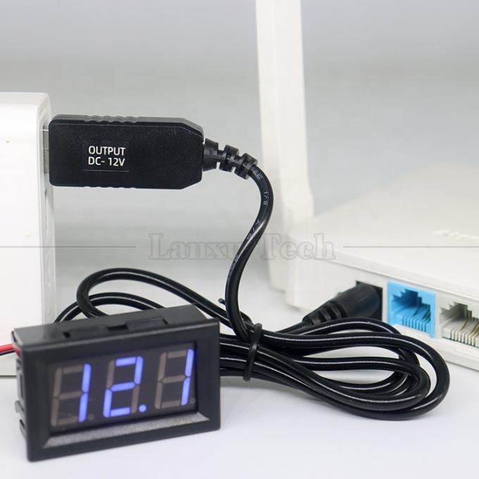 Caricabatterie di alta qualità 5.5x2.1mm DC 5V a 12V Cavo di alimentazione USB per Wifi Router Modem Ventilatore luce LED 5